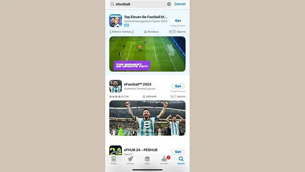 efootball 2025 download ios