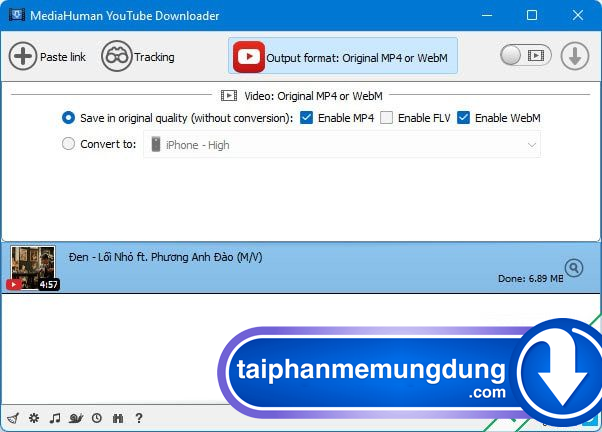 download video không quảng cáo