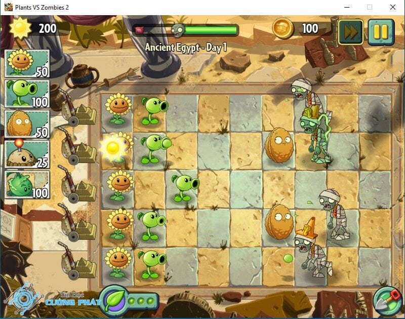 tải Plants vs Zombies 2 không cần Bluestacks