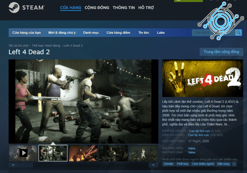 mua game left 4 dead 2