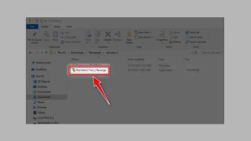 Cách tải Red Alert 2 trên win 10