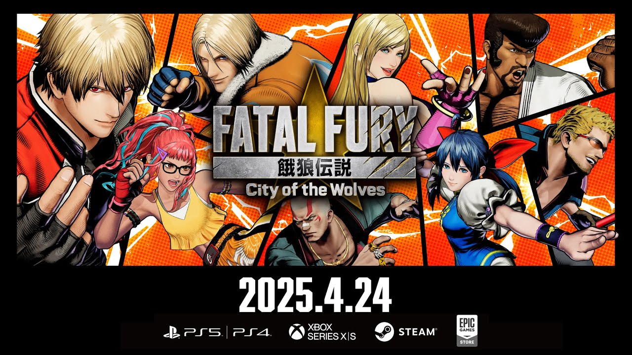 Game Fatal Fury: City of the Wolves
